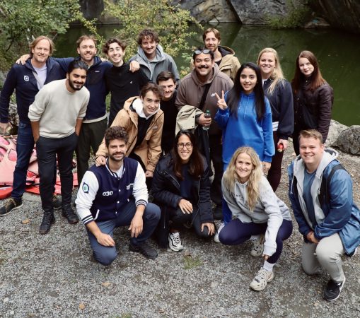Photo of colleagues during the team weekend